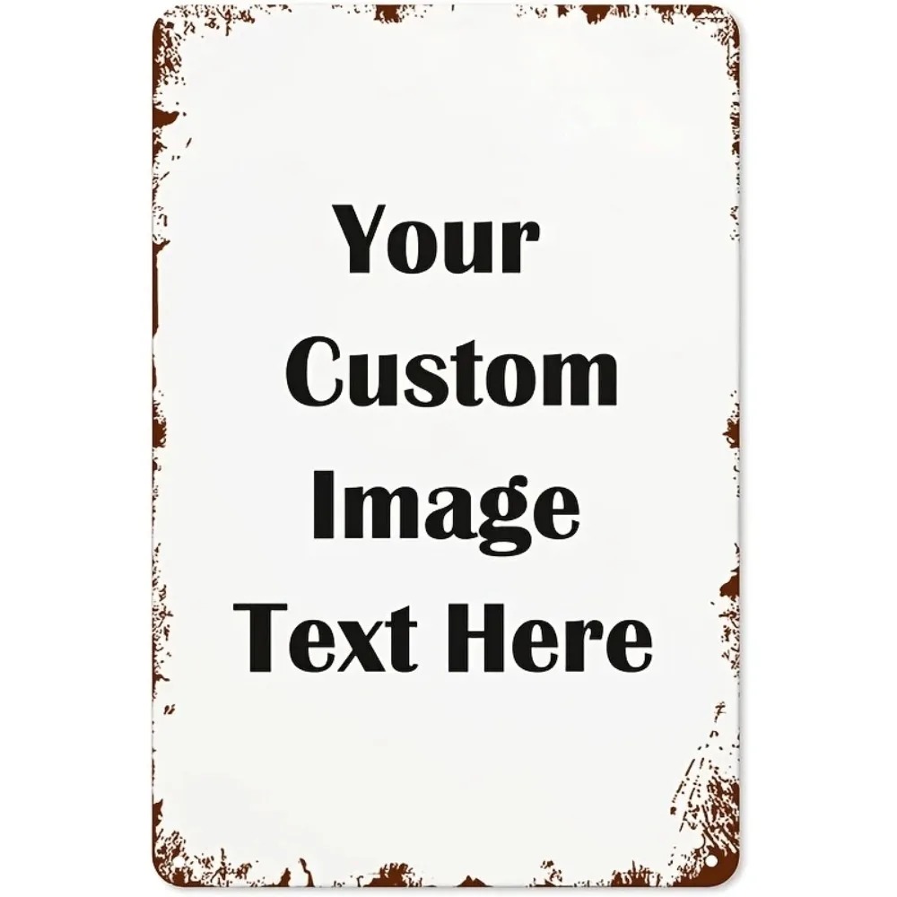 Home Bar Signs - 1pc Papan Tanda Dinding Logam Foto