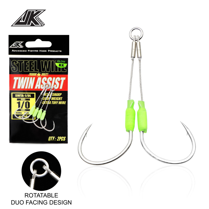 Jigger Double Sided - JK 5 Paket Laut Memancing Hook