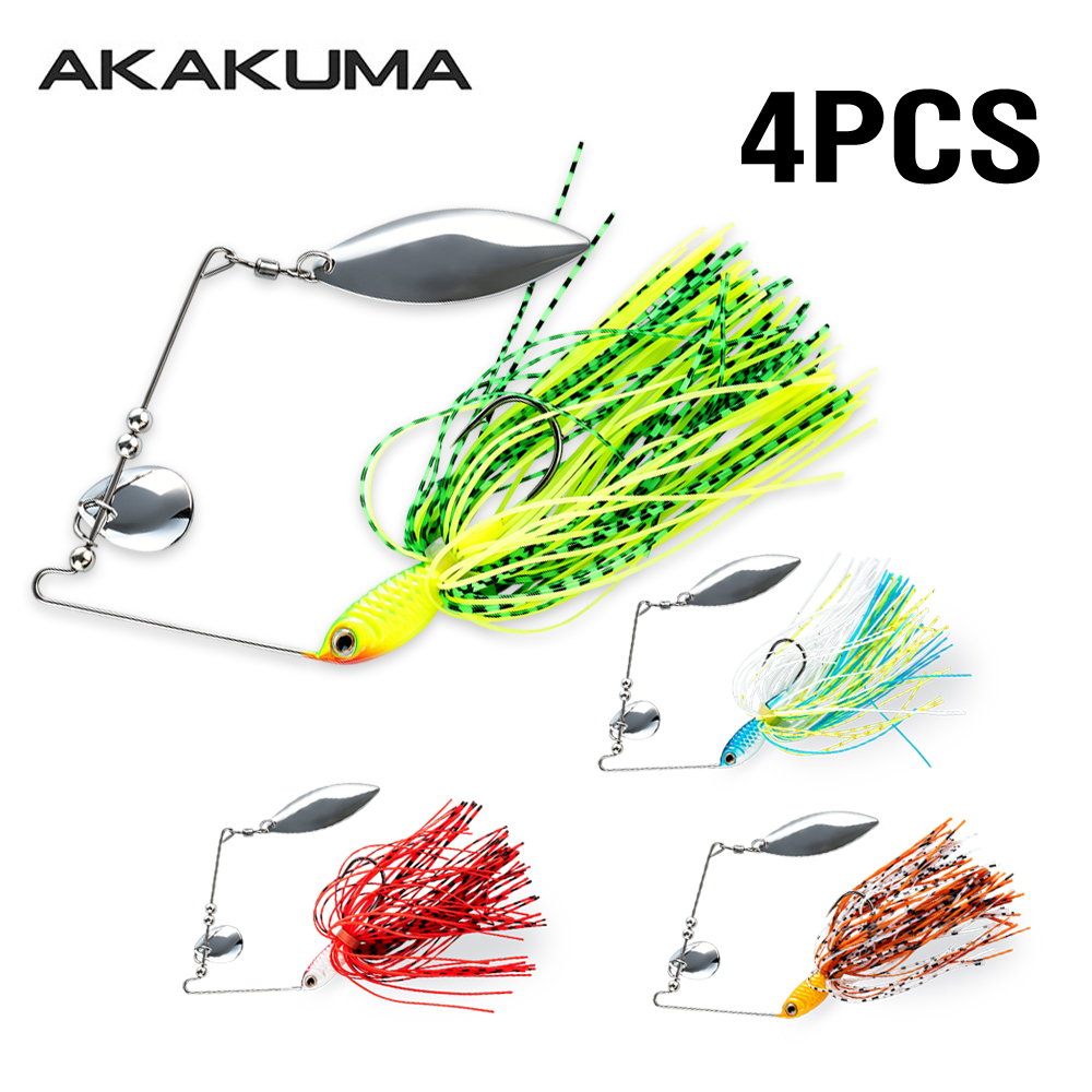 Jigger Double Sided - 4 buah Umpan Pancing Spinnerbait 18g