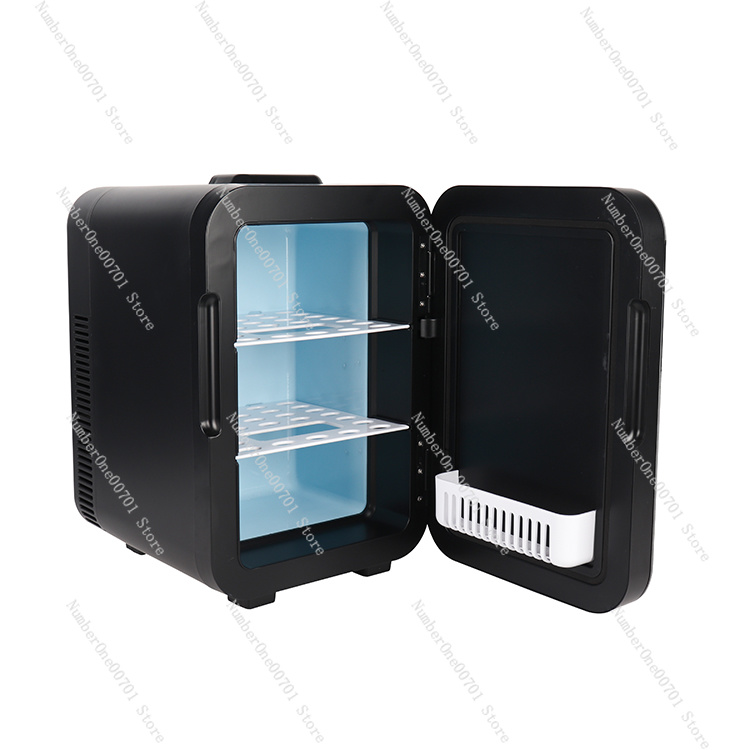 Home Bar And Fridge - Kulkas Mini Portabel 10L Hitam dengan
