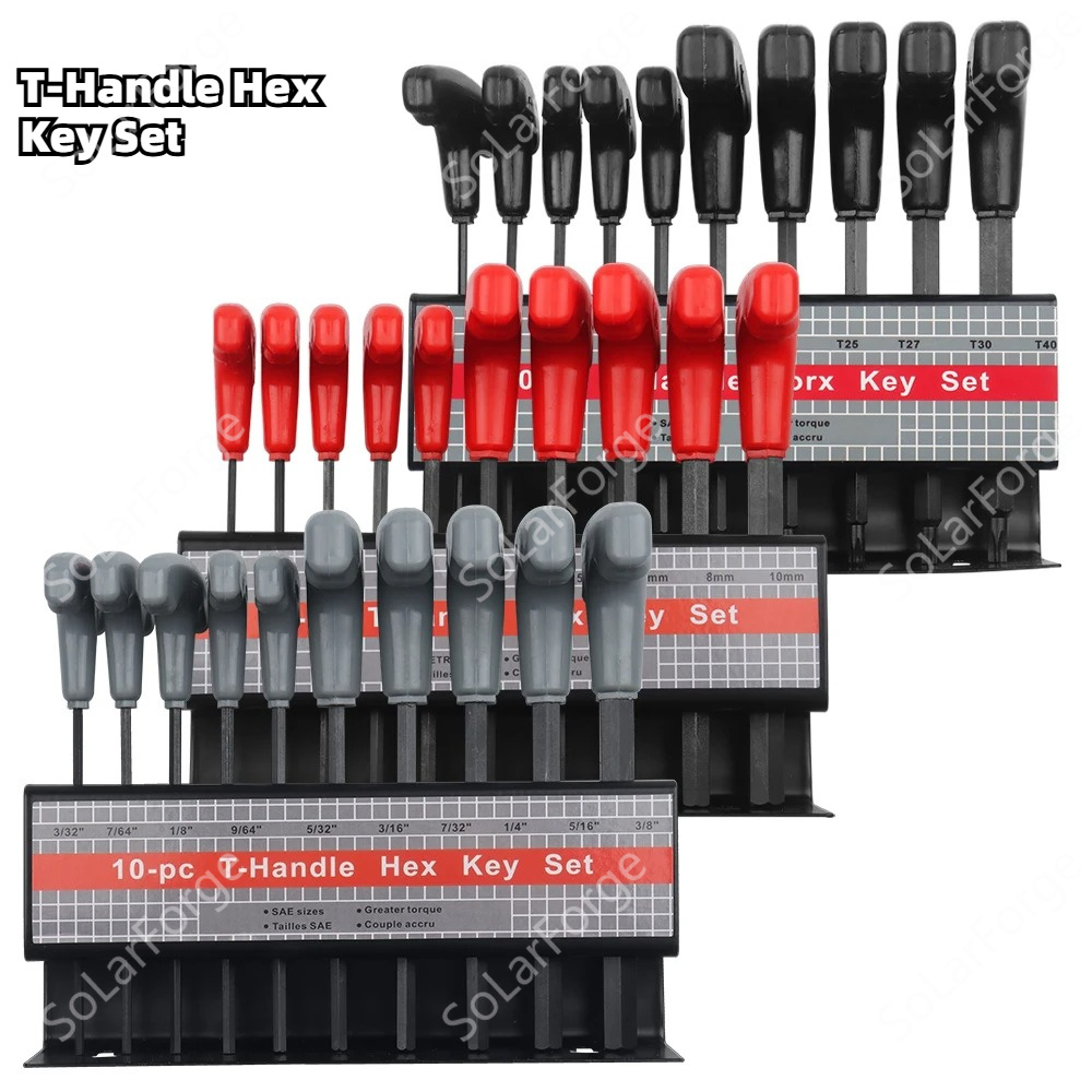 Home Bar Supplies - 10 Buah Set Alat Kunci Allen