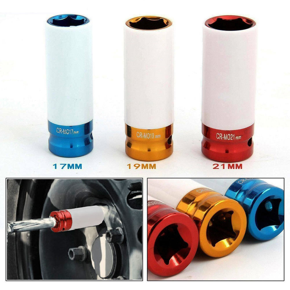 Home Bar Supplies - Soket kunci pas soket 17mm/19mm/21mm, peralatan