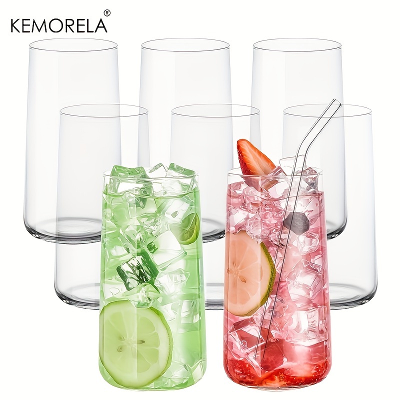 Highball Glass Set - 6 buah gelas minum wiski, cangkir