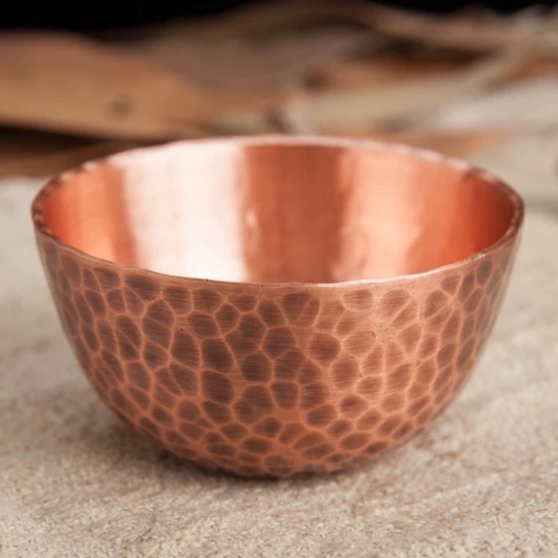 Mule Copper Mug - Gelas Mini Tembaga Murni Ukiran Tangan
