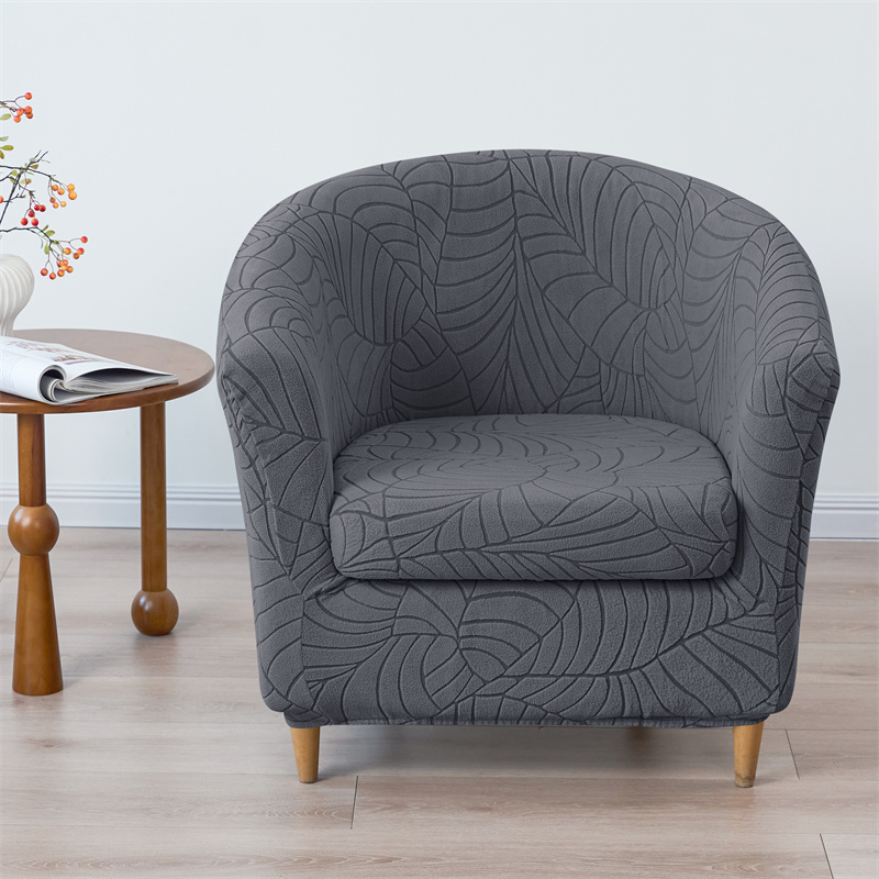 Home Bar Lounge - Sarung Kursi Klub Warna Solid, Sarung