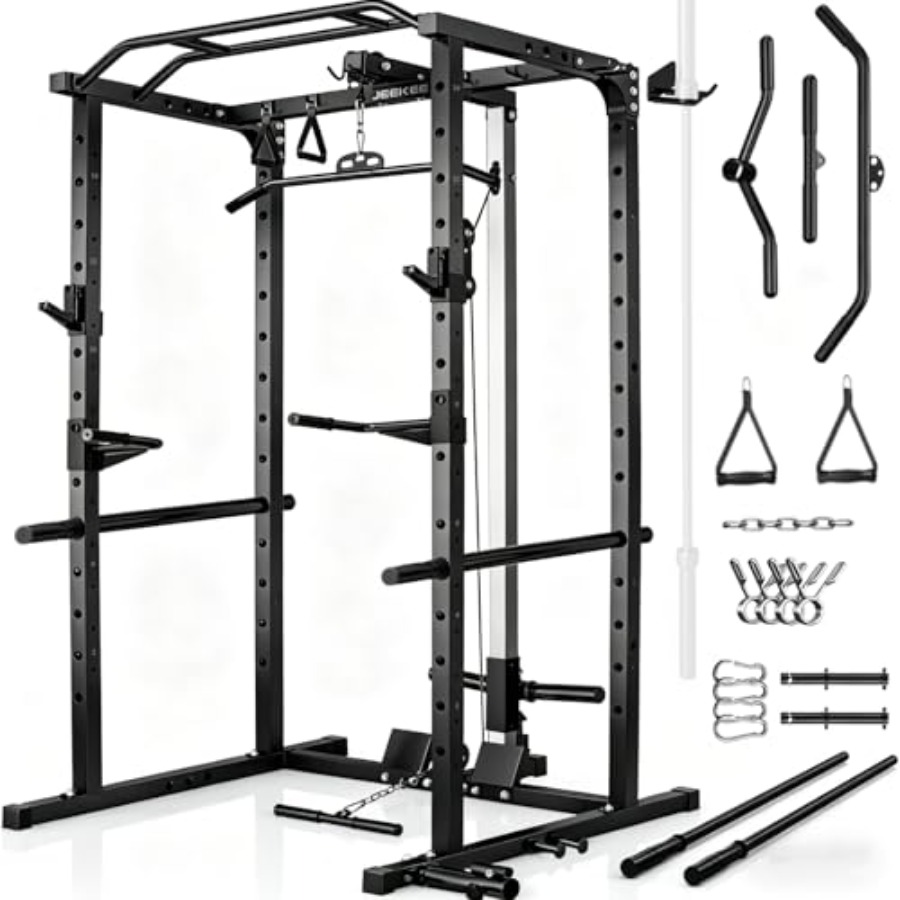 Home Bar And Gym - Rak power gym rumahan dengan LAT