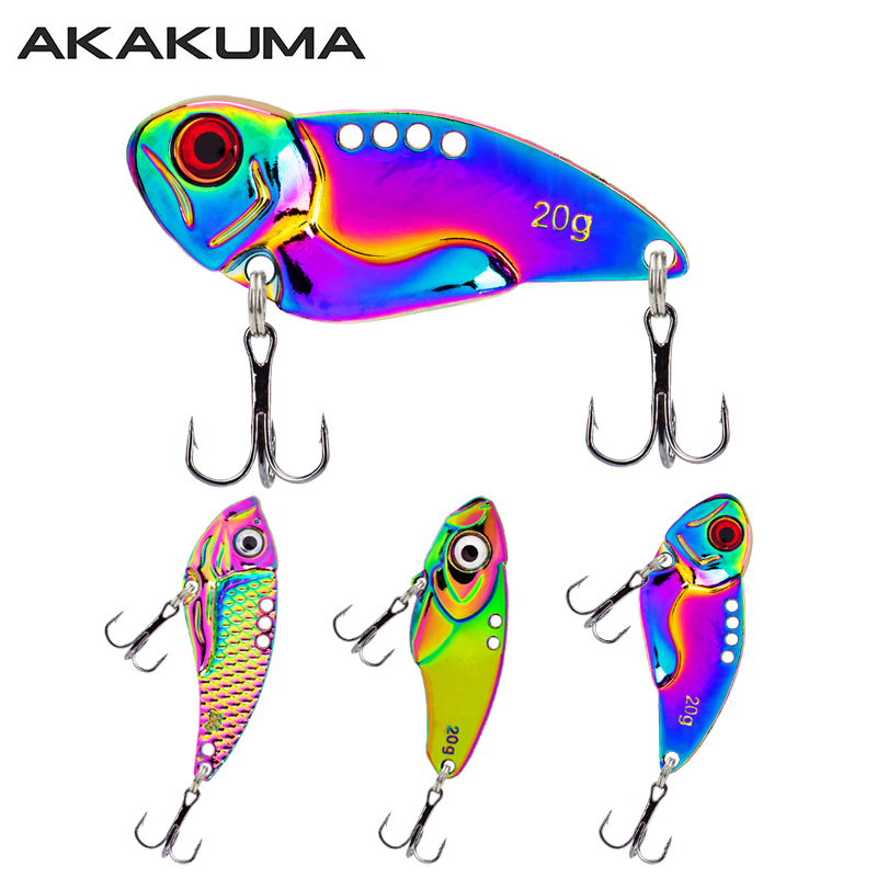 Jigger Double Sided - 3PCS Umpan Logam Warna-warni VIB 5g