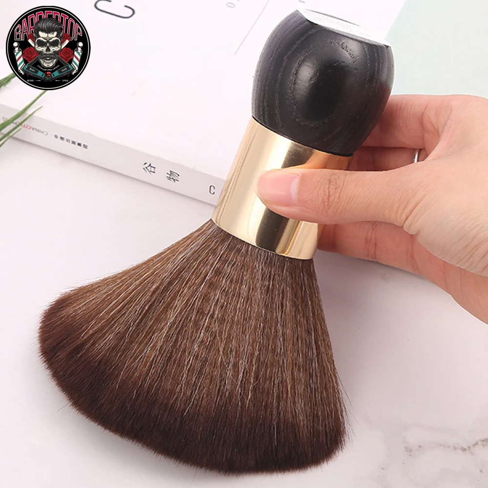 Home Barbershop - Sikat rambut lembut Salon, sikat menyapu