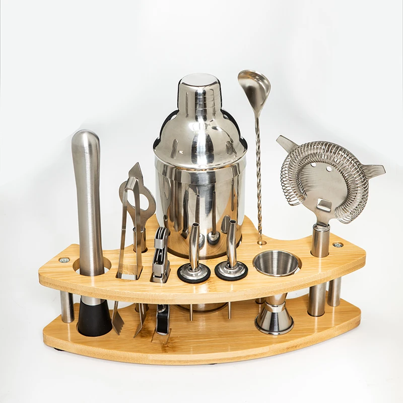 Boston Shaker Set - 11 buah Kit Bartender baja tahan