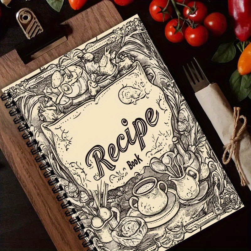 Cocktail Recipe Book - Buku Resep Pribadi A5, Perencana, Resep