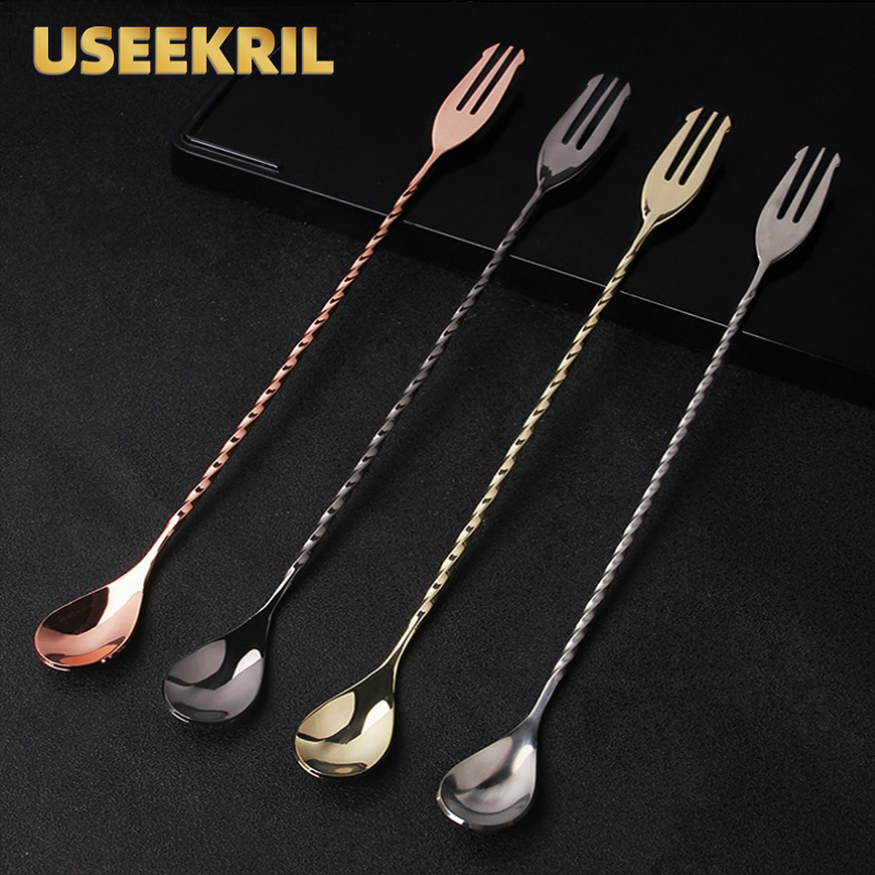 Bar Spoon Twisted - 30 40 50Cm Sendok Bar dengan