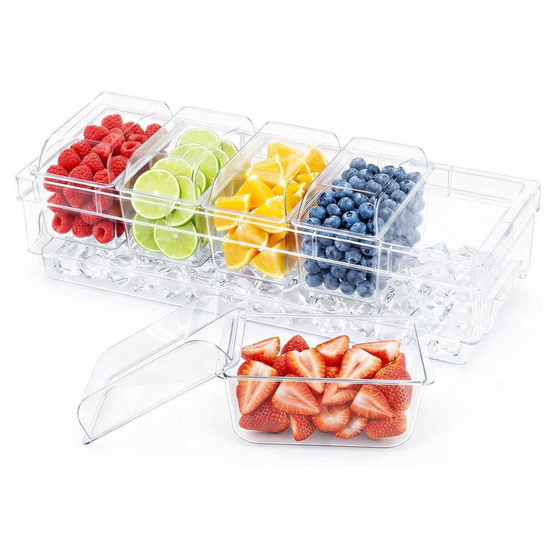 Garnish Tray Set - ABMR-Perlengkapan Pesta Untuk Bar, Taco Untuk