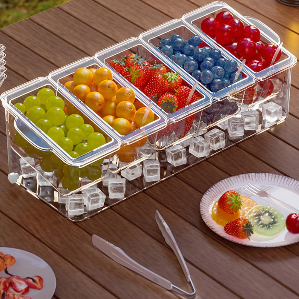 Garnish Tray Set - Set Perlengkapan Sajian Taco Bar 2026