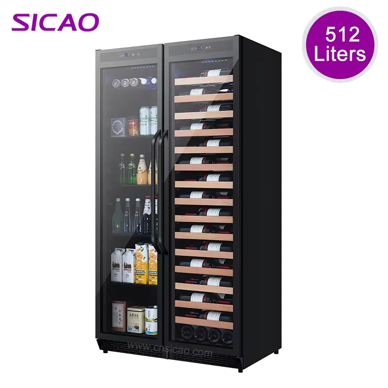 Home Bar And Fridge - Kulkas Minuman Terintegrasi Dua Pintu Pendingin
