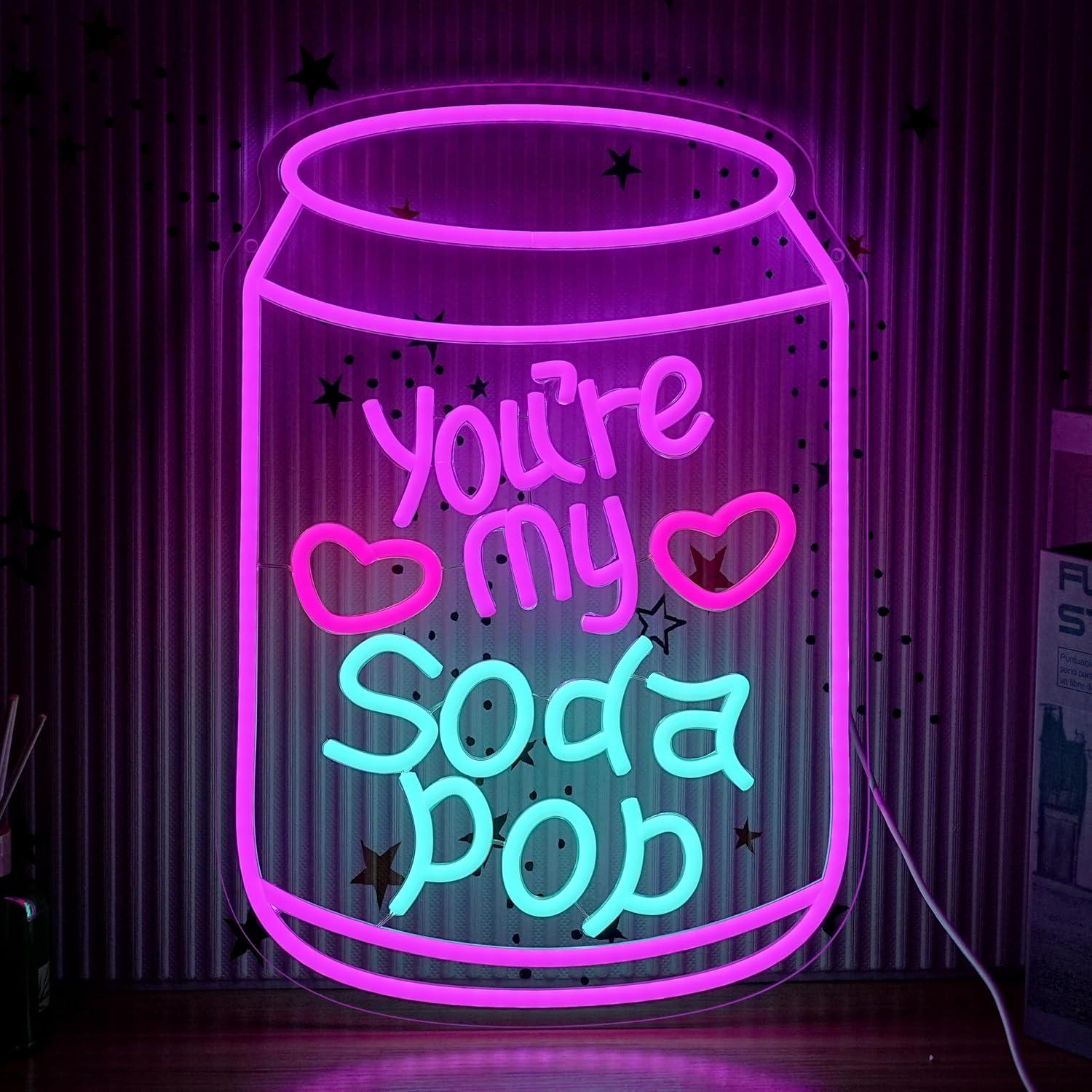 Home Bar Signs - Lampu LED Neon Romantis yang Dapat