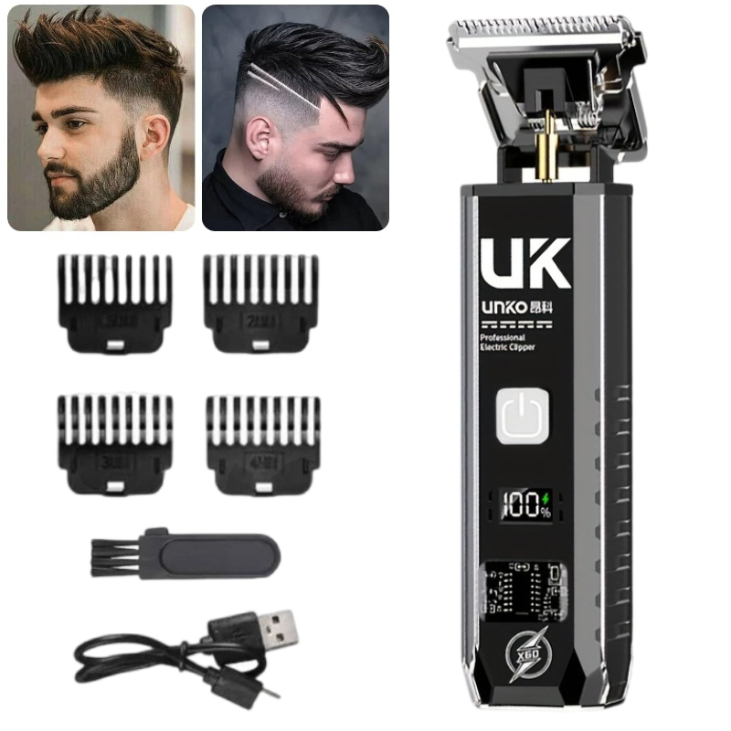 Home Barbershop - T9 Pemangkas Jenggot Elektrik Tanpa Kabel