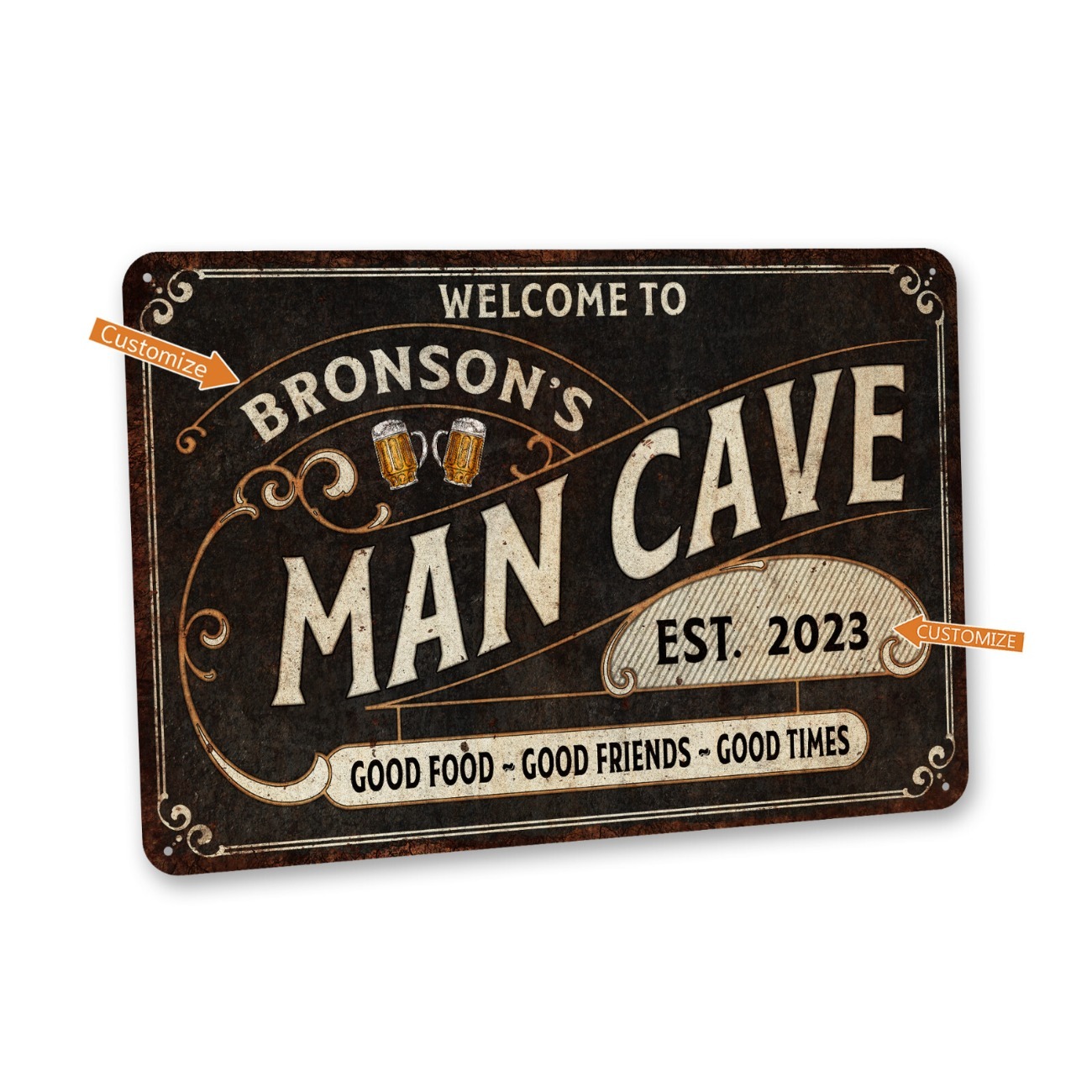 Home Bar Signs - Dekorasi Kustom Ruang Pria, Papan Nama
