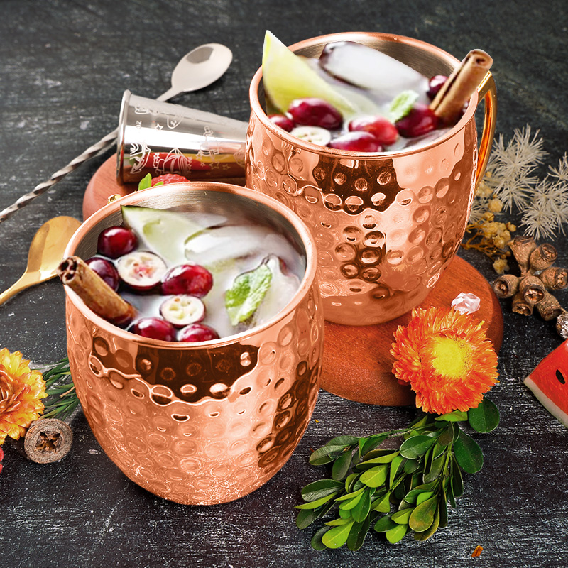 Mule Copper Mug - Mug Moscow Mule dari Baja Anti