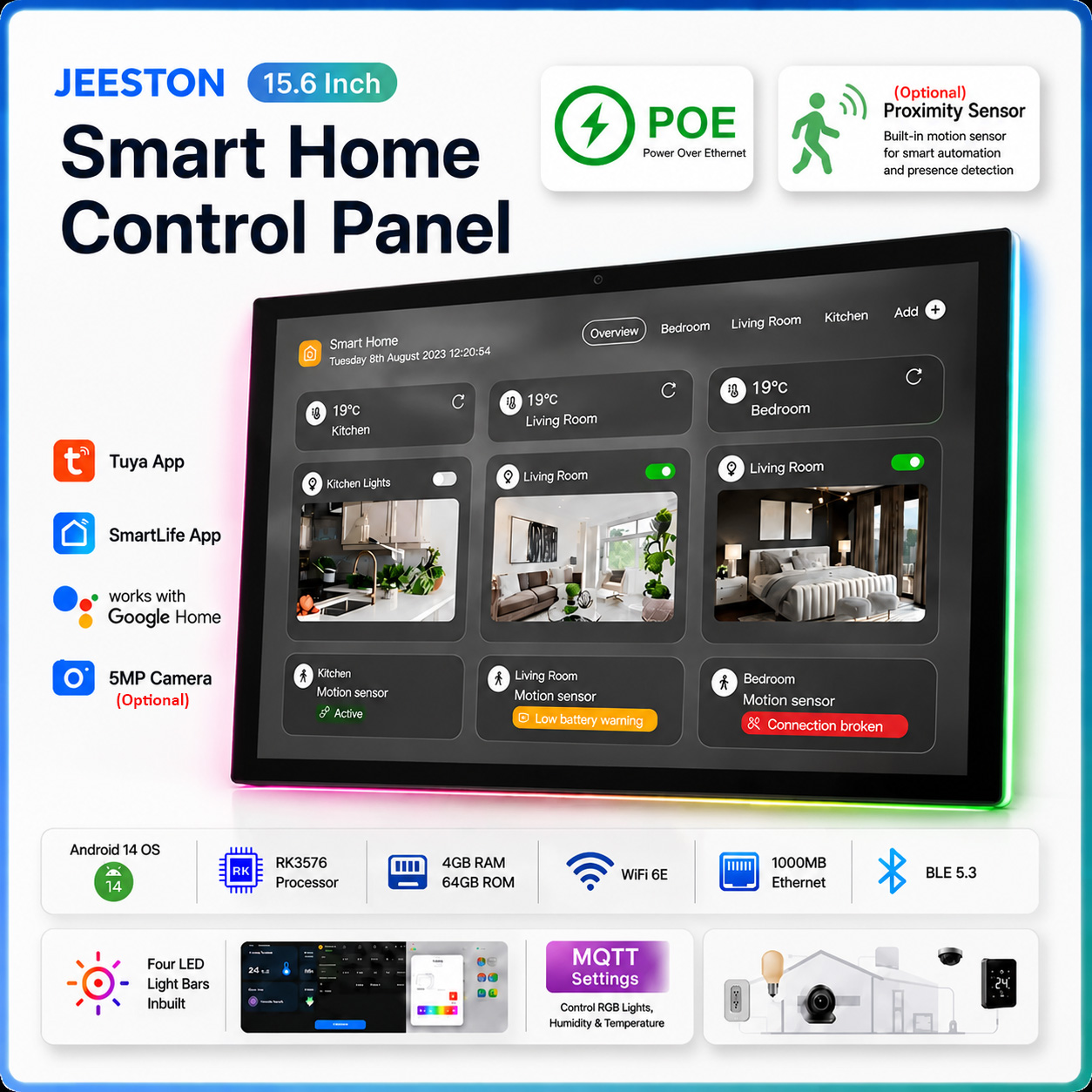 Home Bar Android - Panel Sentuh Kontrol Rumah Pintar Dalam