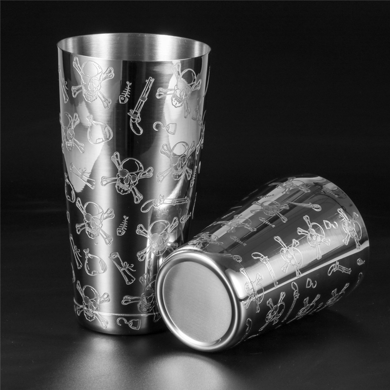 500ml/800ml Shaker Koktail Bos - Boston Shaker Set ulasan dan harga