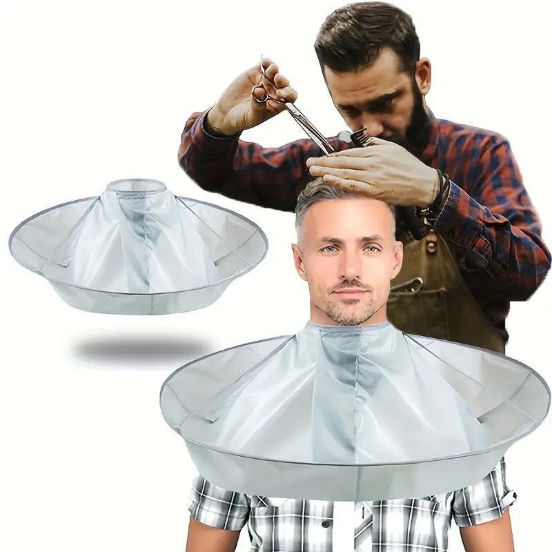 1pc Jubah Potong Rambut Desain - Home Barber ulasan dan harga