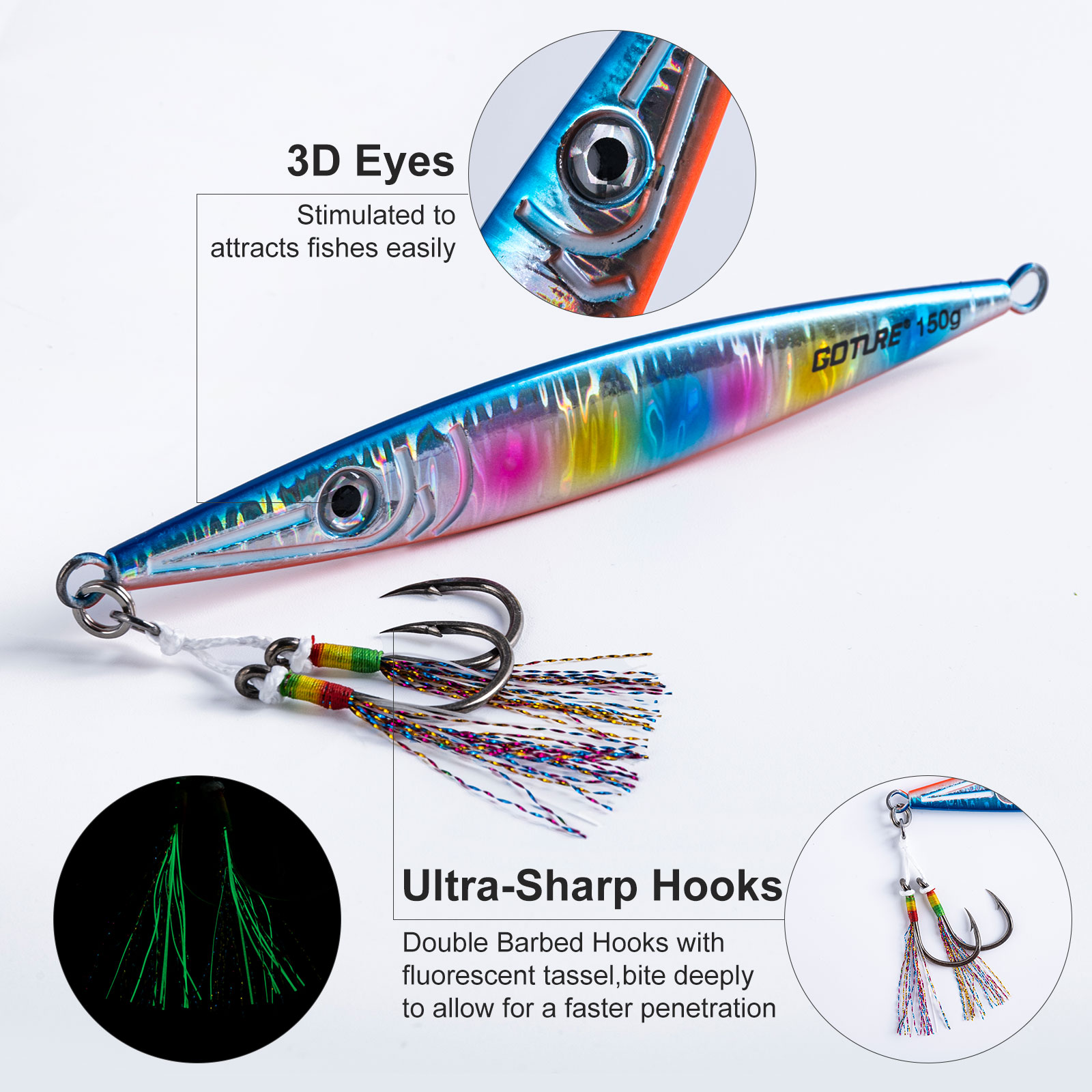 Goture umpan lempar Jigging, s - Jigger Double Sided ulasan dan harga