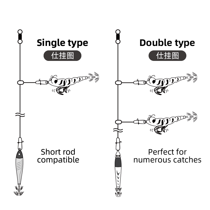 LETOYO tali pancing karbon, 2s - Jigger Double Sided ulasan dan harga