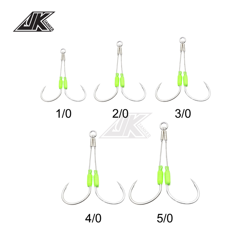 JK 5 Paket Laut Memancing Hook - Jigger Double Sided ulasan dan harga