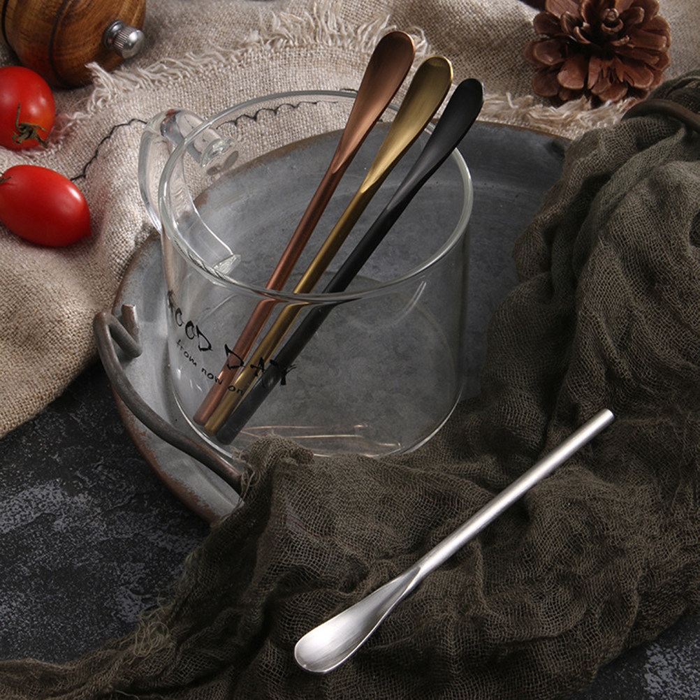 2Pcs Sendok Koktail Stainless  - Bar Spoon Twisted ulasan dan harga