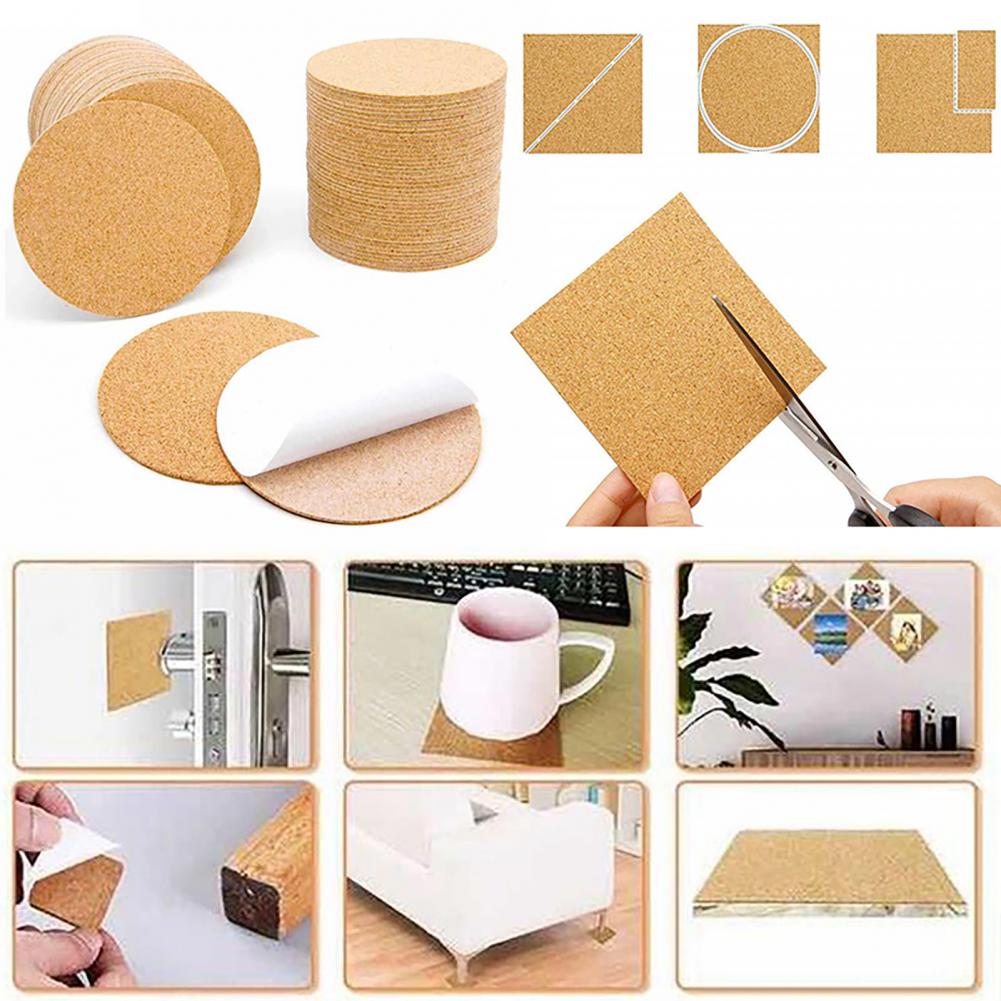 10 buah coaster gabus persegi  - Home Bar Supplies ulasan dan harga