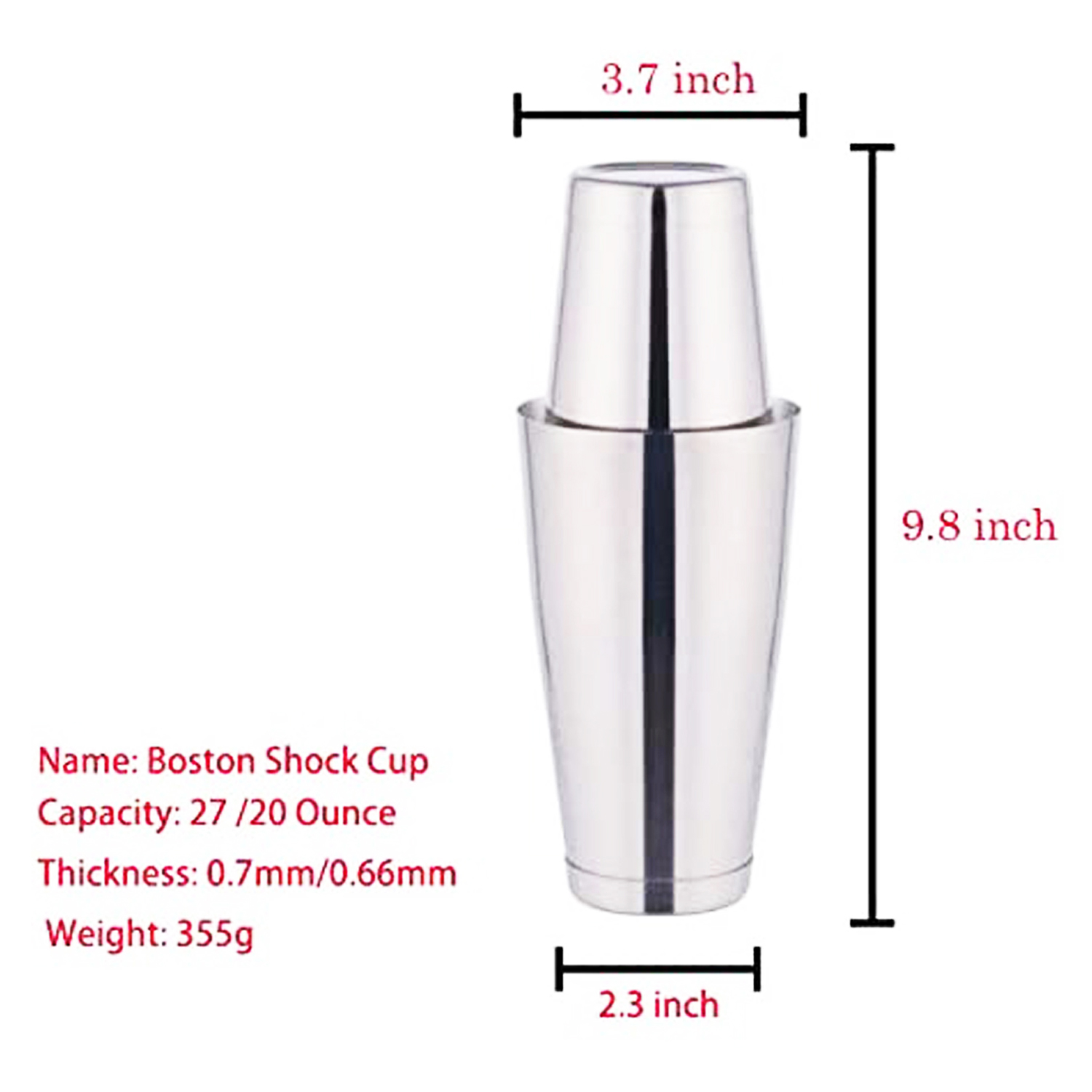 stllFactory Set Shaker Boston  - Boston Shaker Set ulasan dan harga