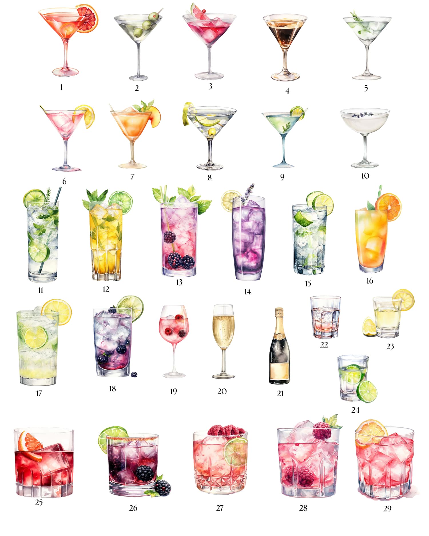 Minuman khas tanda tangan |    - Cocktail Recipe Book ulasan dan harga