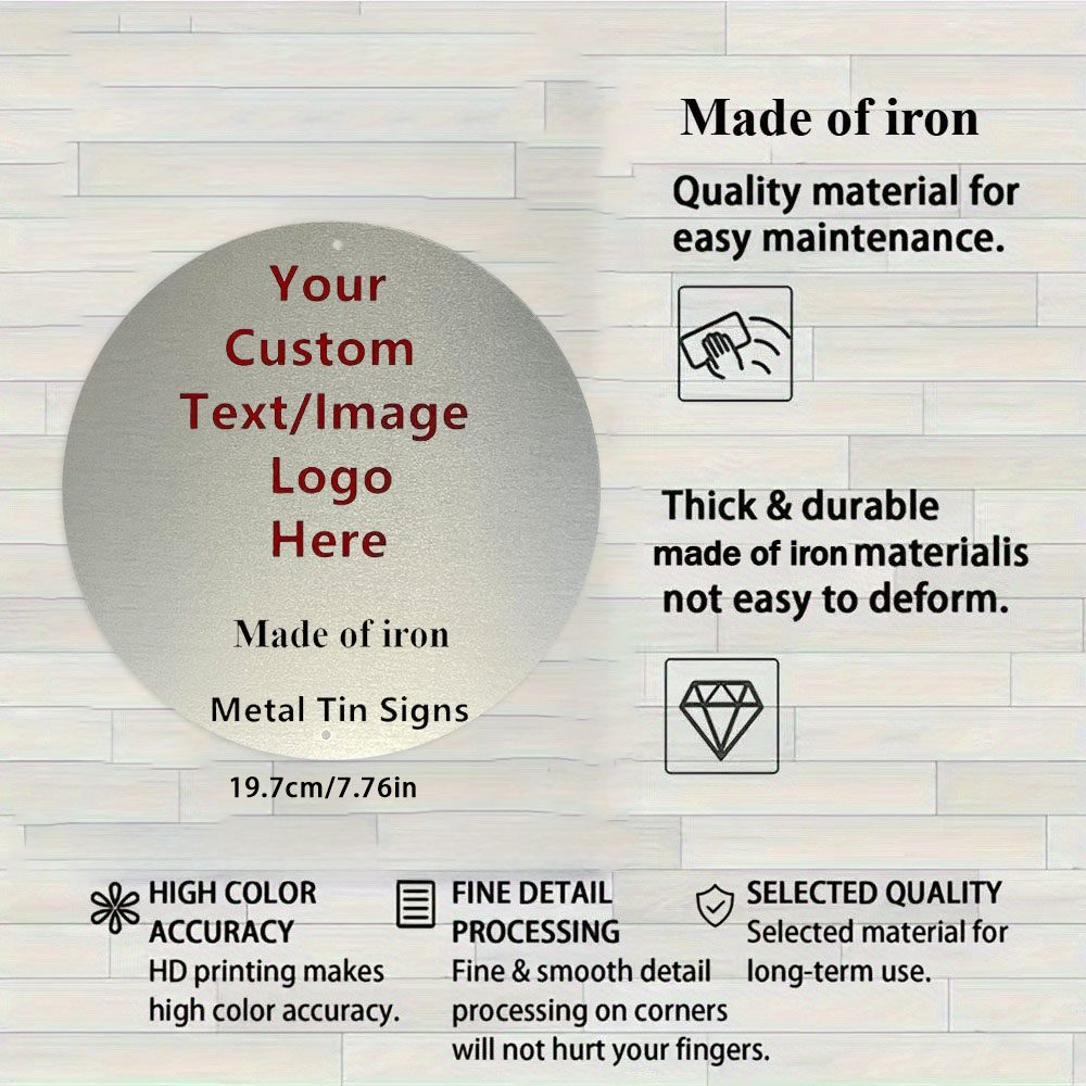 Papan Aluminium Foto/Teks Kust - Home Bar Signs ulasan dan harga