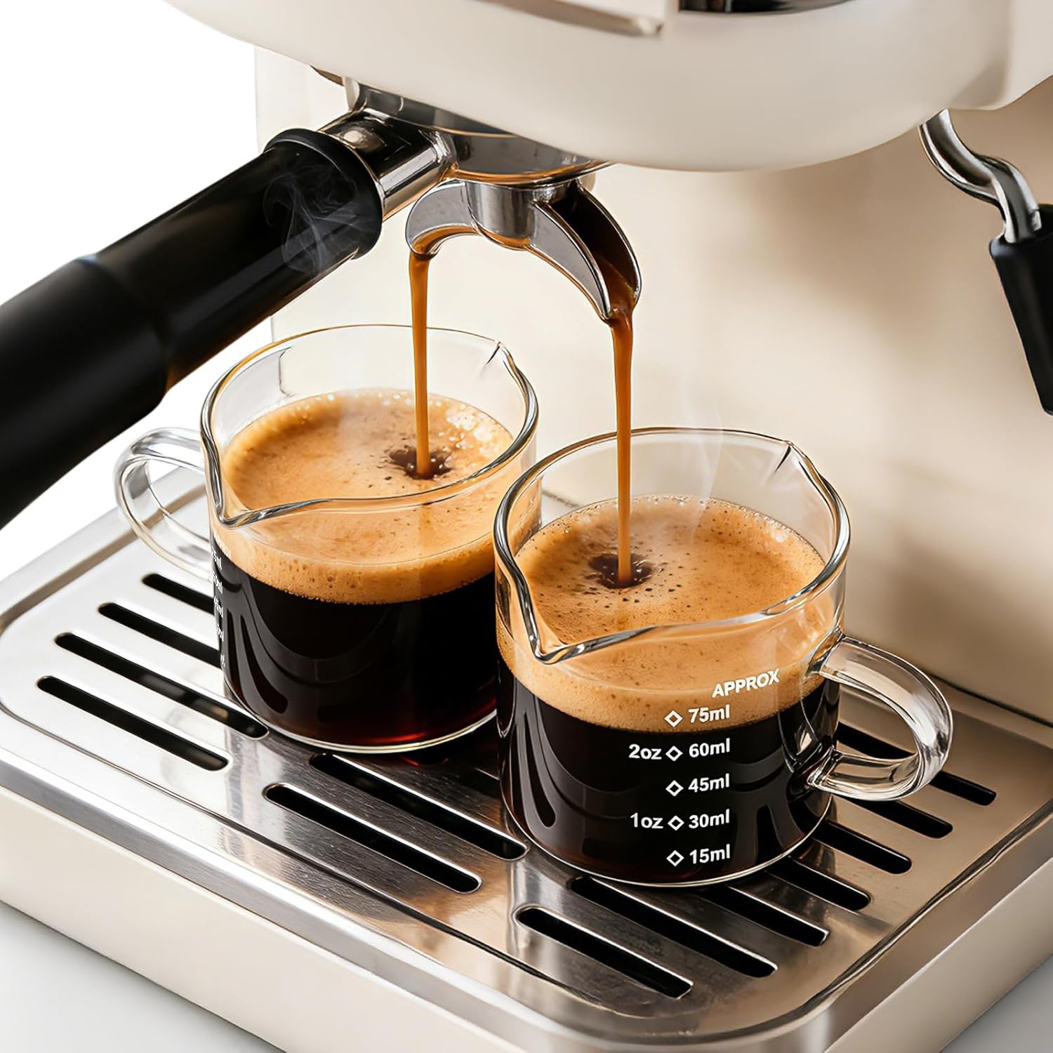 1/2pcs Cangkir Espresso 4oz Ge - Home Bar Set ulasan dan harga