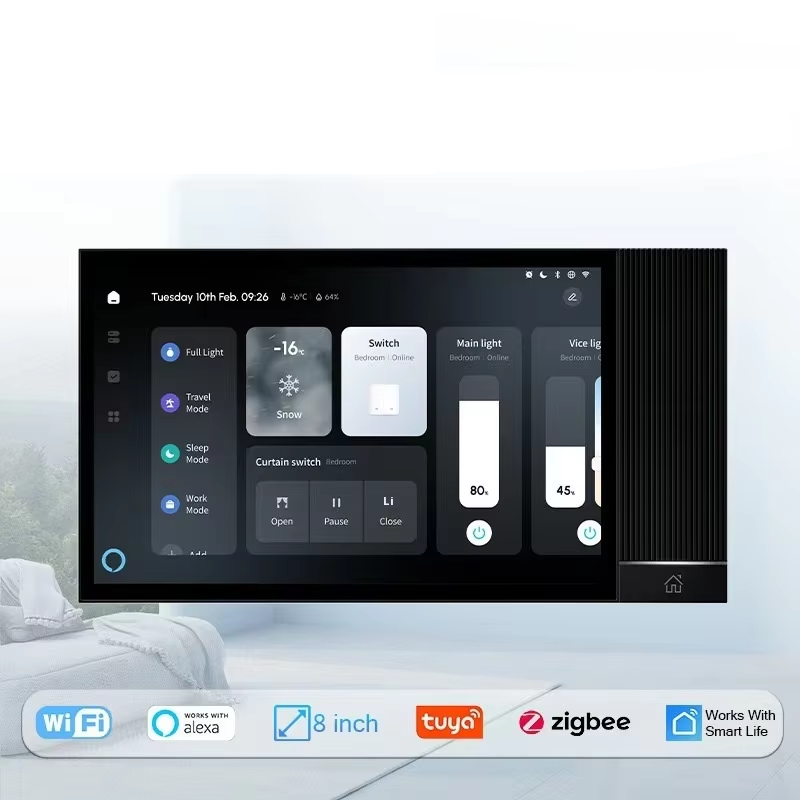 Tuya 8-Inch Smart Zigbee Gatew - Home Bar Android ulasan dan harga