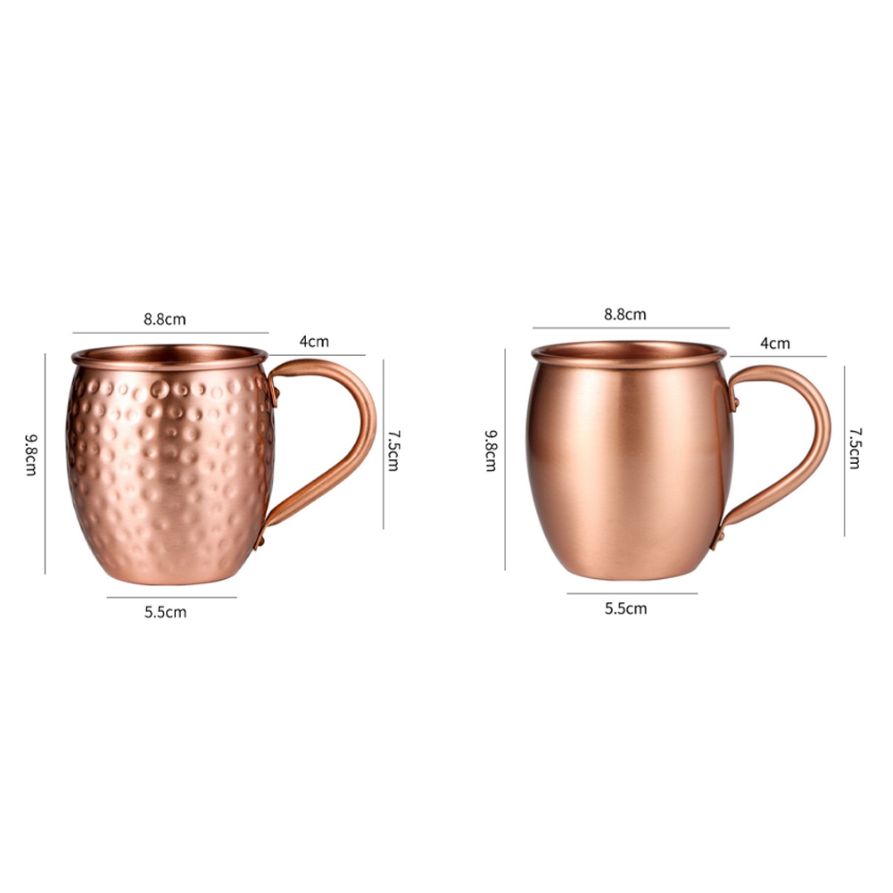 530ML 100% cangkir Mug tembaga - Mule Copper Mug ulasan dan harga