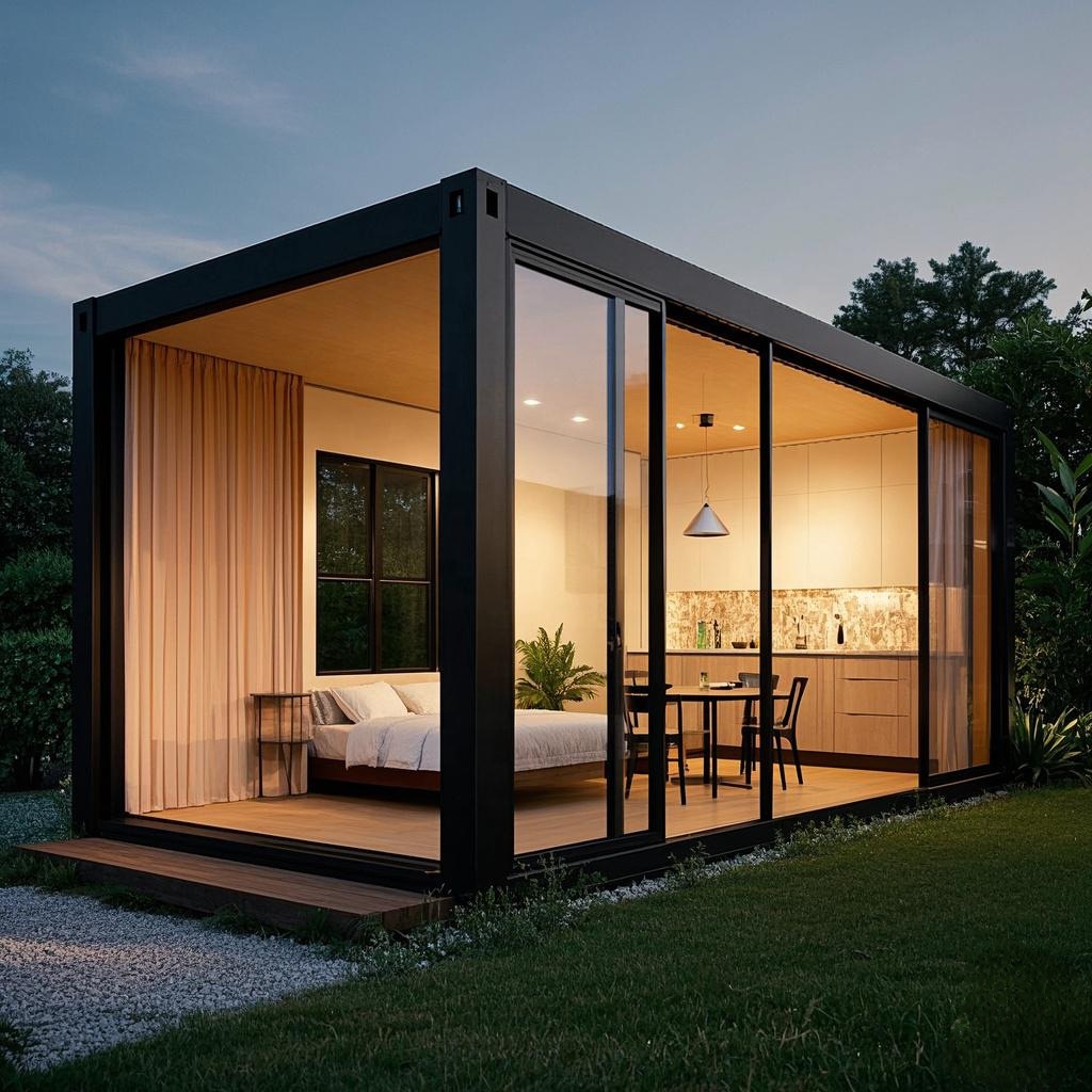 Rumah Kontainer Modular Mewah  - Home Bar And Coffee ulasan dan harga