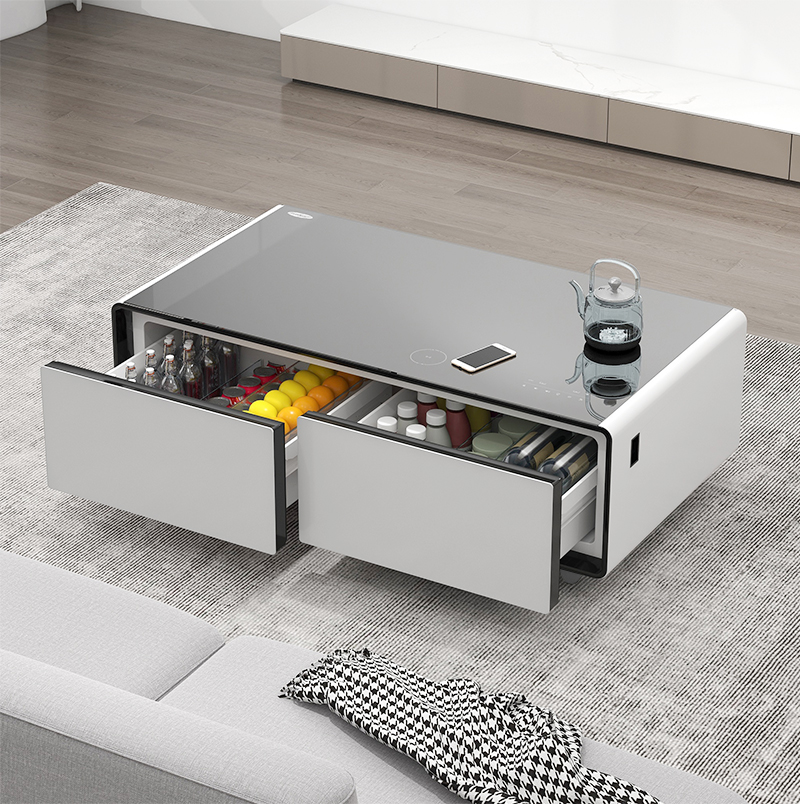 Meja Kopi Pintar Kulkas Mini B - Home Bar And Fridge ulasan dan harga