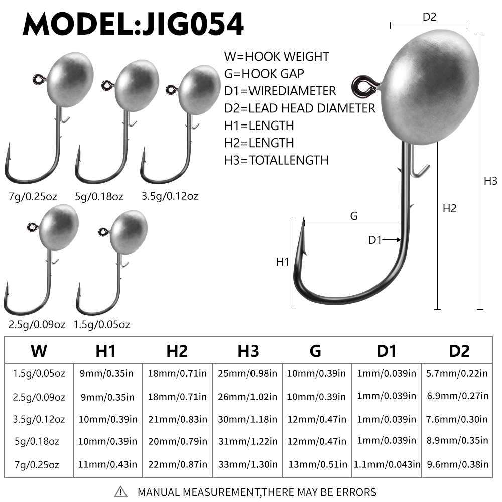 Sunlure 10PCS/Box Kail Jig Hea - Jigger Double Sided ulasan dan harga