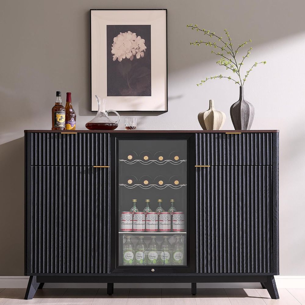 Kabinet Bar Kopi 60 dengan Rua - Home Bar And Fridge ulasan dan harga