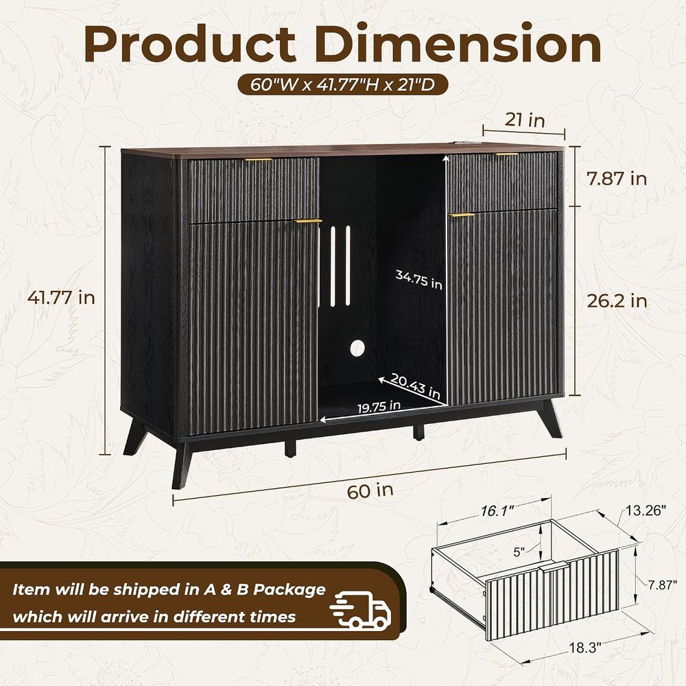 Kabinet Bar Kopi 60 dengan Rua - Home Bar And Fridge ulasan dan harga