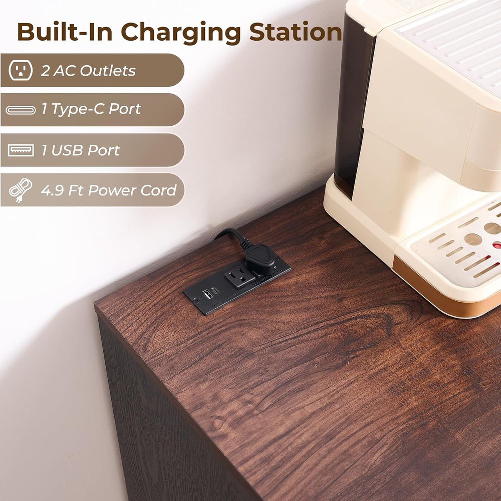 Kabinet Bar Kopi 60 dengan Rua - Home Bar And Fridge ulasan dan harga