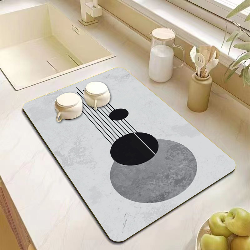 Alas Meja Dapur Minimalis Moti - Bar Mat Rubber ulasan dan harga