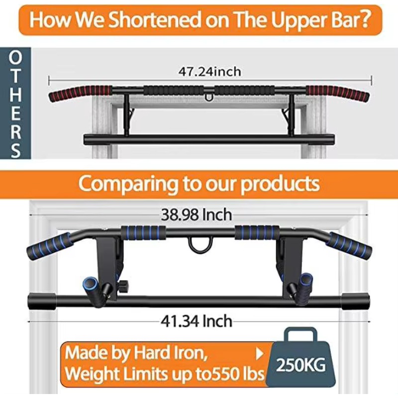 Pull up Bar untuk Pintu Multif - Home Bar And Gym ulasan dan harga
