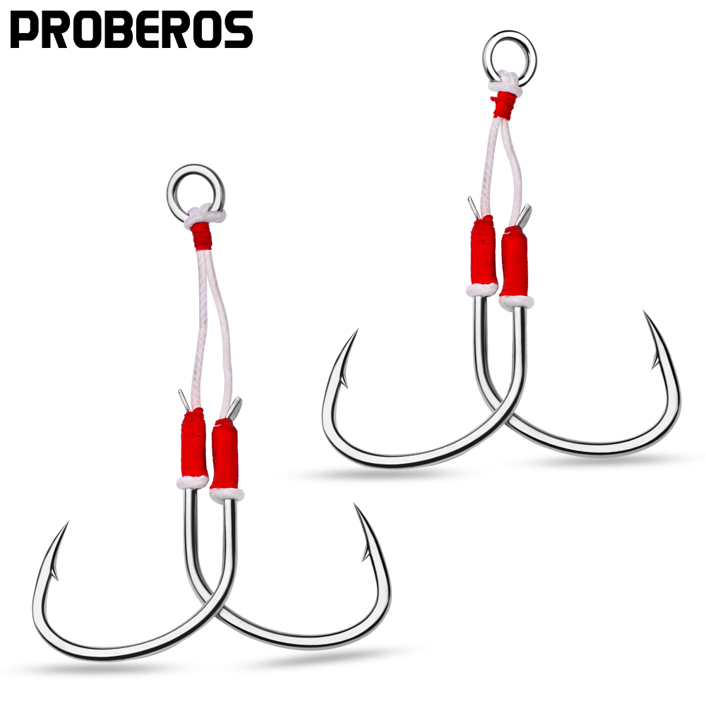 PROBEROS 2 buah kait bantuan m - Jigger Double Sided ulasan dan harga