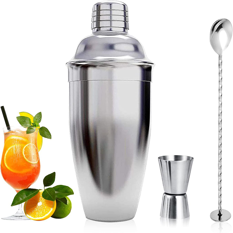 Set Pengocok Koktail Baja Taha - Boston Shaker Set ulasan dan harga