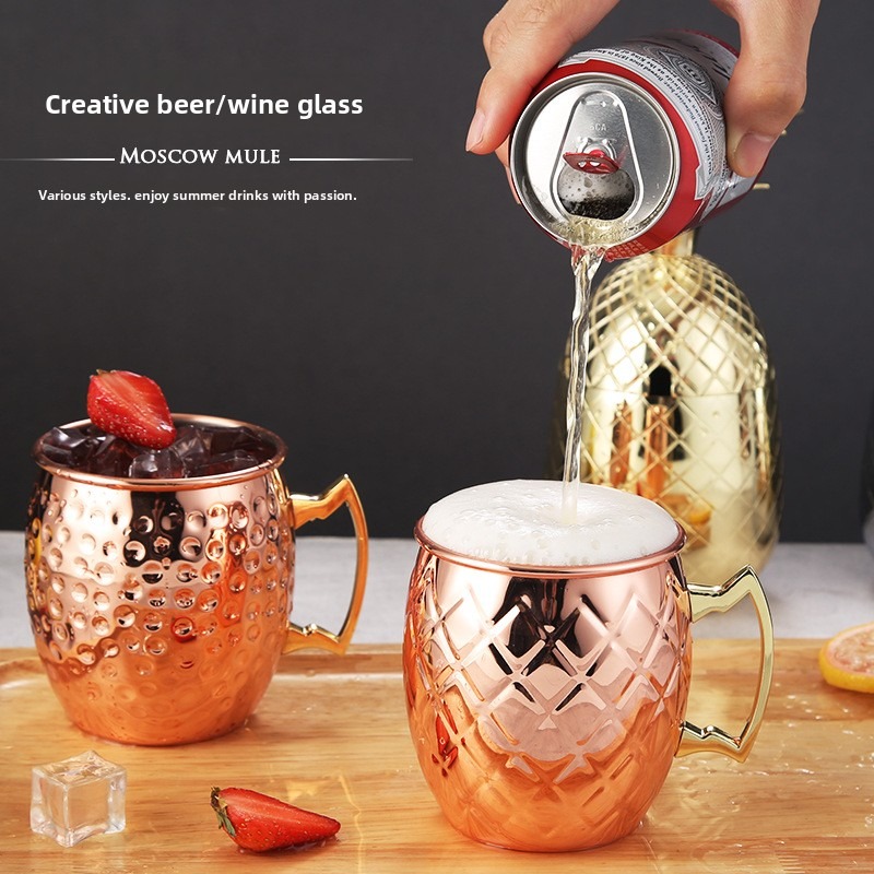 Mug baja tahan karat Hammer, m - Mule Copper Mug ulasan dan harga