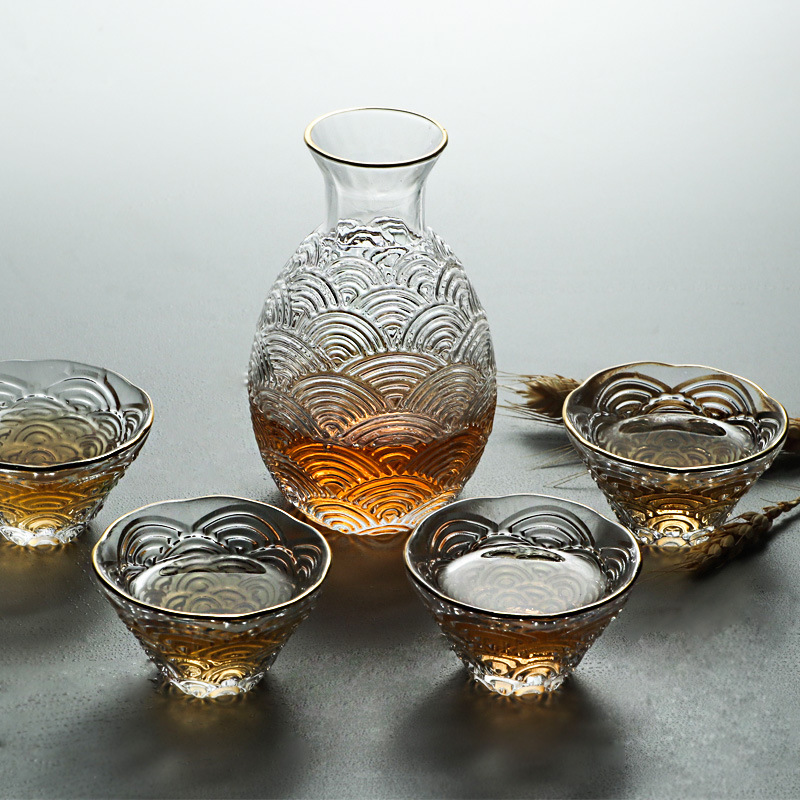 Set Panci Sake Jepang, Gelas W - Home Bar Set ulasan dan harga
