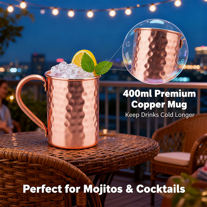 Cangkir Tembaga Baru 100% Murn - Mule Copper Mug ulasan dan harga