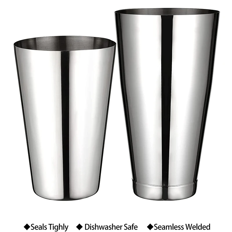 Set Pengocok Koktail 18Oz & 28 - Boston Shaker Set ulasan dan harga
